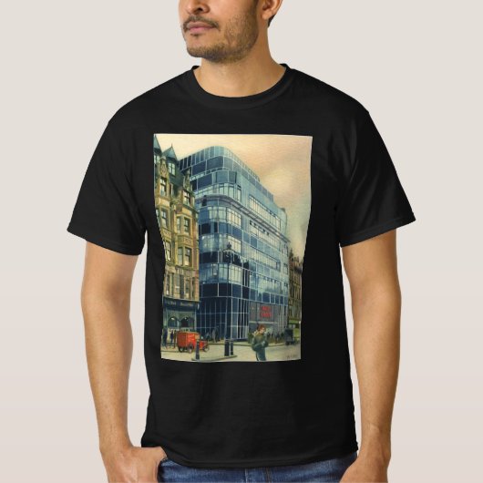  Daily Express Building op Fleet Street T-shirt (Voorkant)