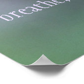 Daily Gratitude Inspirerend Quote Floral Poster (Hoek)