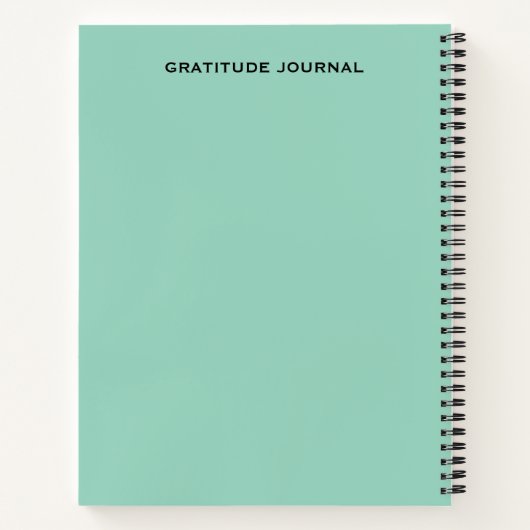 Daily Gratitude Journal | Mindful Reflection Notitieboek (Achterkant)