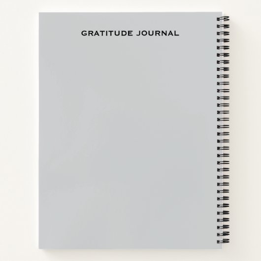 Daily Gratitude Journal | Mindful Reflection Notitieboek (Achterkant)