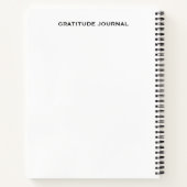 Daily Gratitude Journal | Mindful Reflection Notitieboek (Achterkant)