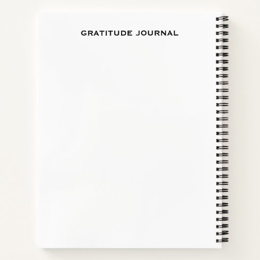 Daily Gratitude Journal | Mindful Reflection Notitieboek (Achterkant)