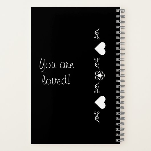 Daily Gratitude Journal Sprial Notitieboek (Achterkant)