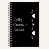 Daily Gratitude Journal Sprial Notitieboek (Voorkant)
