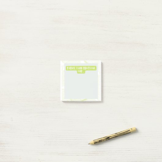 Daily Gratitude Post-it® Notes (Op bureau)