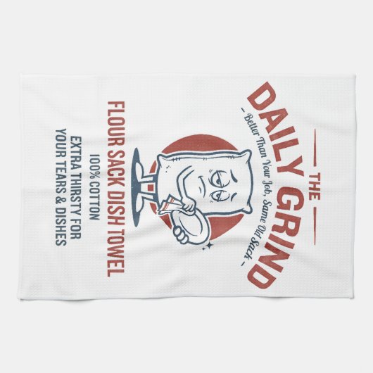 Daily Grind Kitchen Towel Theedoek (Horizontaal)