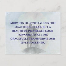 Daily Journey Marriage Quote Postcard