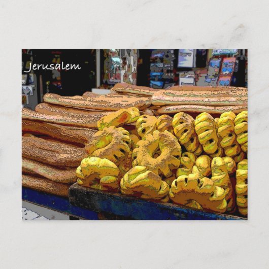 Daily life in Jerusalem Briefkaart (Voorkant)