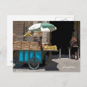 Daily life in street of jerusalem briefkaart (Voorkant / Achterkant)