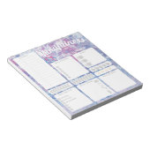 Daily Mindfulness habit tracker Notitieblok (Schuin)