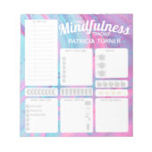 Daily Mindfulness habit tracker Notitieblok (Voorkant)