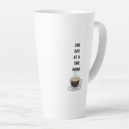 Daily Motivation Latte Mug Mok (Rechterhoek)