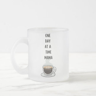 Daily Motivation Mug- Frosted Glass Matglas Koffiemok