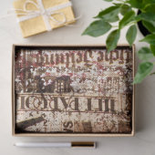 Daily News Collage van Edward Martin Tissuepapier (Geschenk)