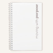 Daily notes - "Purpose" Notitieboek (Voorkant)