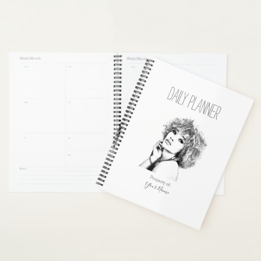 Daily Planner - Black Woman - HAMbWG (Display)