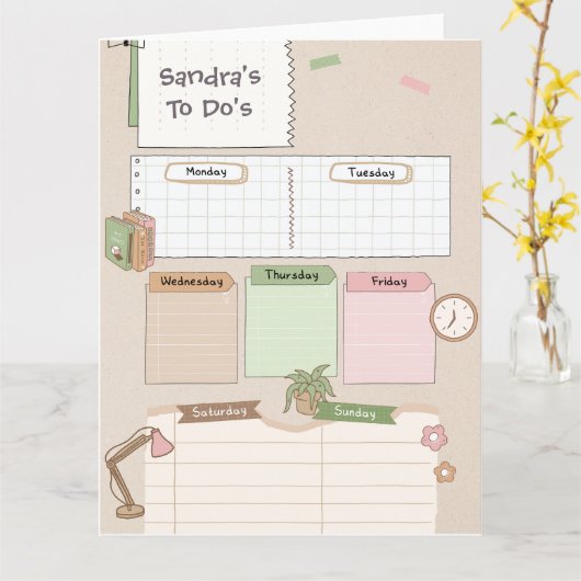  Daily Planner downloaden Kaart (Gele Bloem)