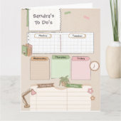  Daily Planner downloaden Kaart (Voorkant)