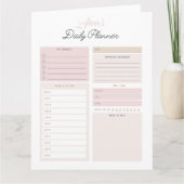  Daily Planner downloaden Kaart (Voorkant)