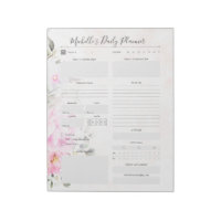 Daily Planner Floral