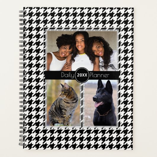 Daily Planner - Hounds Tooth - HAMbWG (Voorkant)