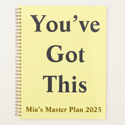 Daily Planner - Je hebt deze inspiratie (Voorkant)