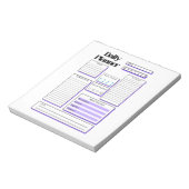 Daily Planner-laptop Notitieblok (Linkerzijde)