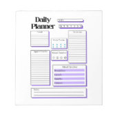 Daily Planner-laptop Notitieblok (Voorkant)