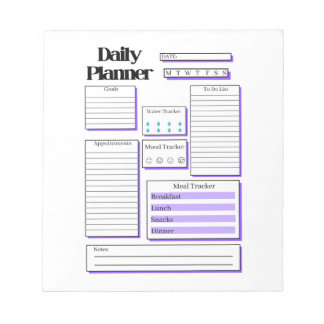 Daily Planner-laptop Notitieblok