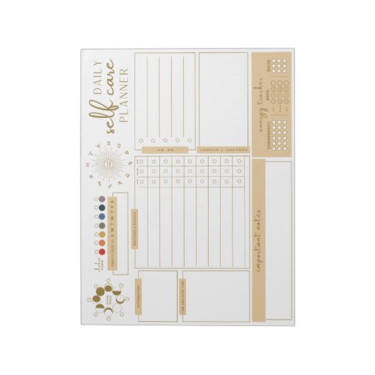 Daily Planner-laptop Notitieblok (Linkerzijde)