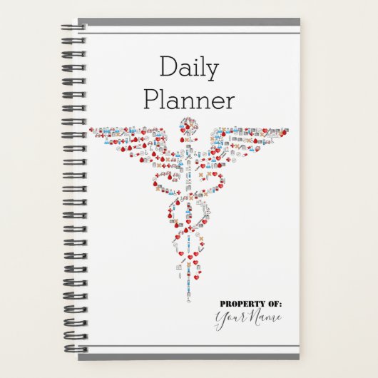 Daily Planner met een Art Theme - HAMbWG (Voorkant)