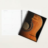 Daily Planner met gitaar op het Hoesje - HAMbWG (Display)