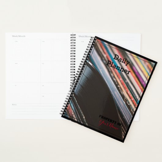 Daily Planner met VinylAlbum Theme - HAMbWG (Display)