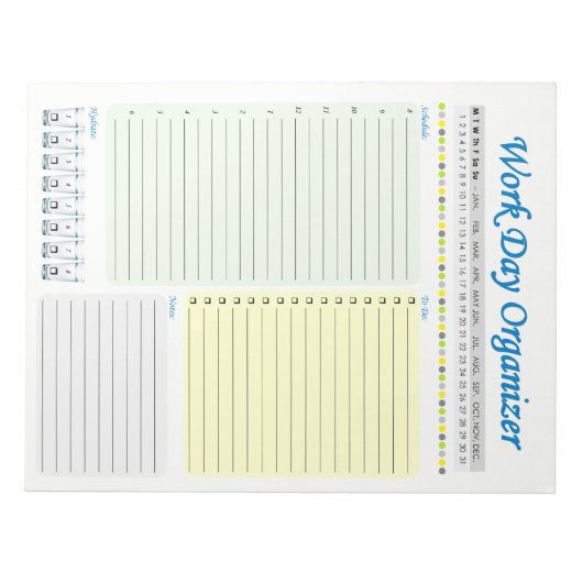 Daily Planner Notitieblok (Voorkant)