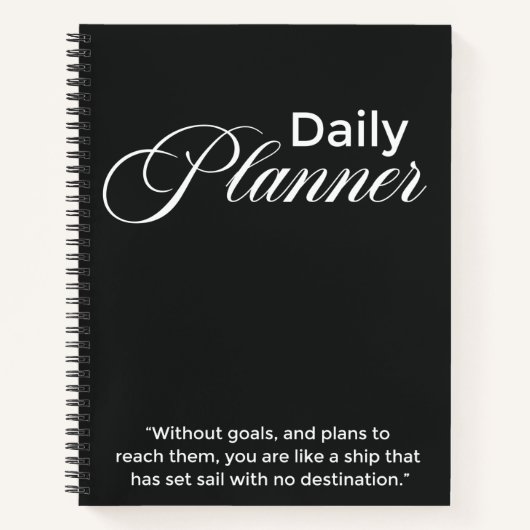 Daily Planner Notitieboek (Voorkant)