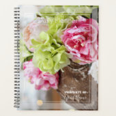 Daily Planner - Peony Flowers - HAMbWG (Voorkant)