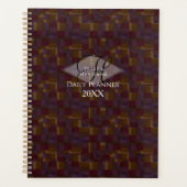 Daily Planner - Plum Geometric HAMbyWG (Voorkant)