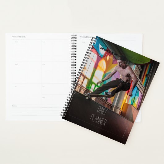 Daily Planner - Skateboarding - HAMbWG (Display)