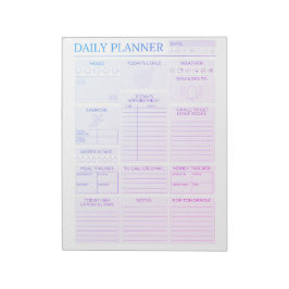 Daily Planner - Taakorganisatie voor Werk & Thuis Notitieblok