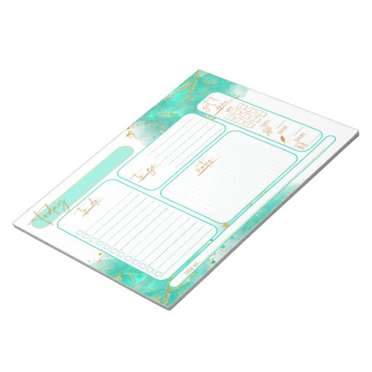 Daily Planner Tear away Notitieblok (Schuin)
