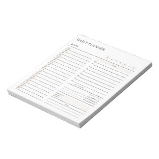 Daily Planner to Do List Notitieblok