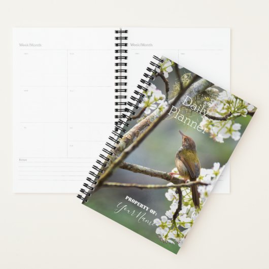 Daily Planner - Vogel in een boom - HAMbWG (Display)