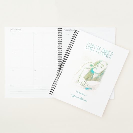 Daily Planner - Woman Aqua - HAMbWG (Display)