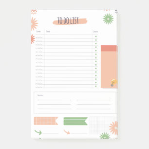 Daily Planner - Zachte pastelkleuren Opmerkingen Post-it® Notes