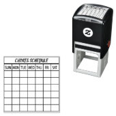 Daily Planner Zelfinktende Stempel (In situ)