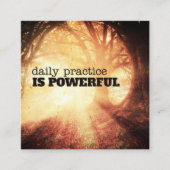 Daily Practice Informatiekaartje (Voorkant)