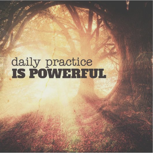 Daily Practice Sticker (Voorkant)