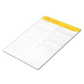 Daily Productivity Planner-laptop | ADHD Friendly Notitieblok (Schuin)