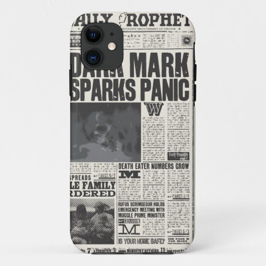 Daily Prophet Front Page Case-Mate iPhone Case (Achterkant)