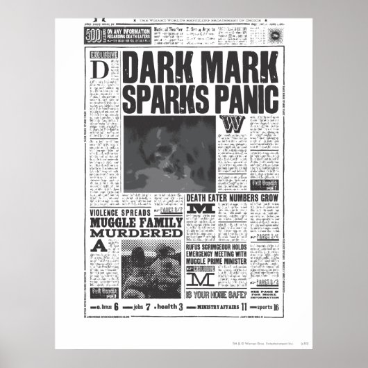 Daily Prophet Front Page Poster (Voorkant)